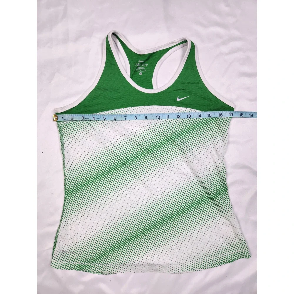 NIKE‎ Green Dri-Fit Racerback Tank Top Size Medium